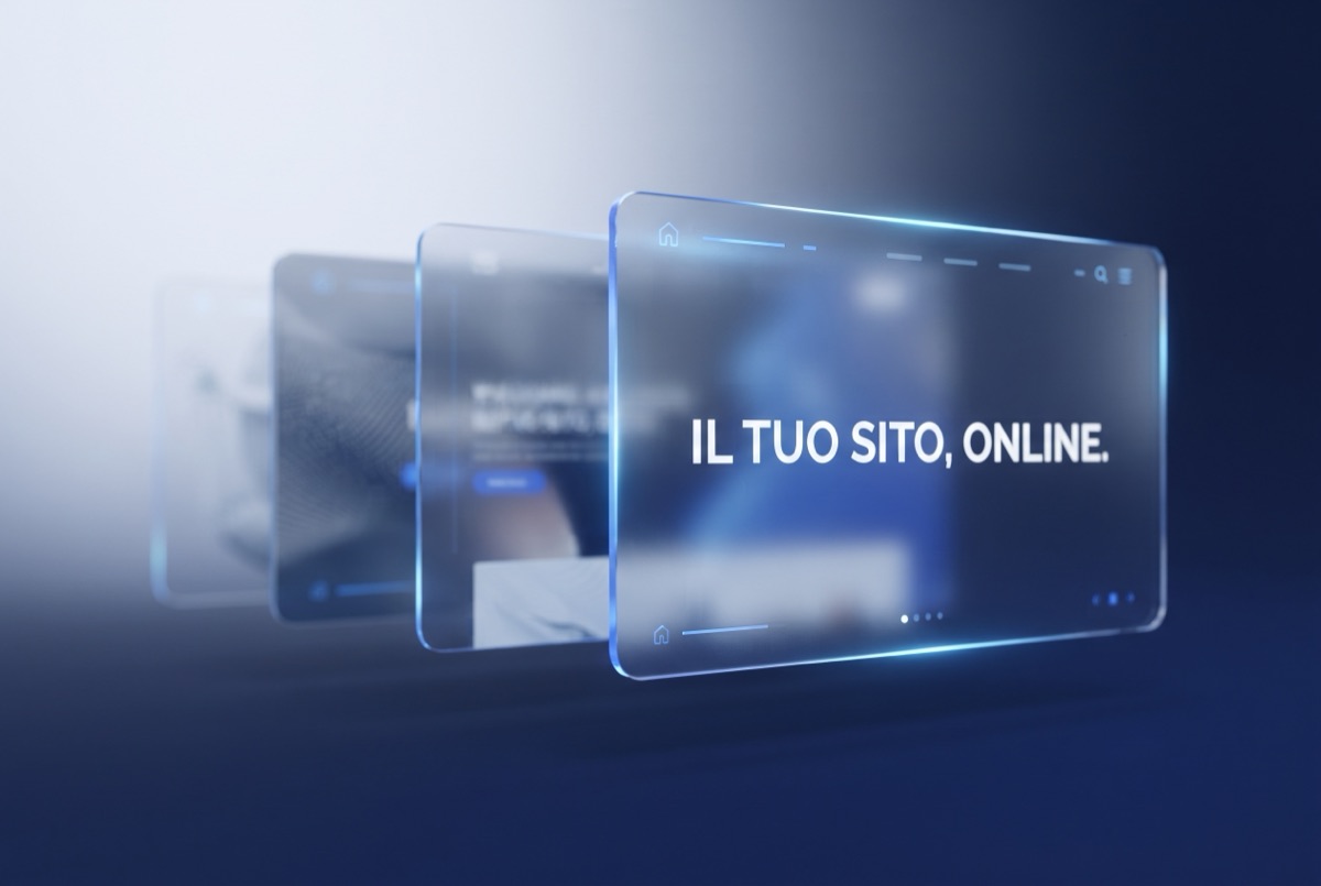 Pannelli di interfaccia olografici — Il tuo sito, online